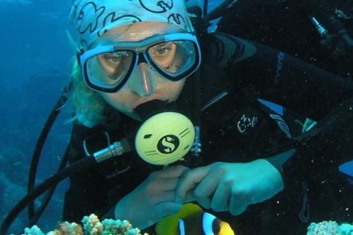 The guest from an underwater world